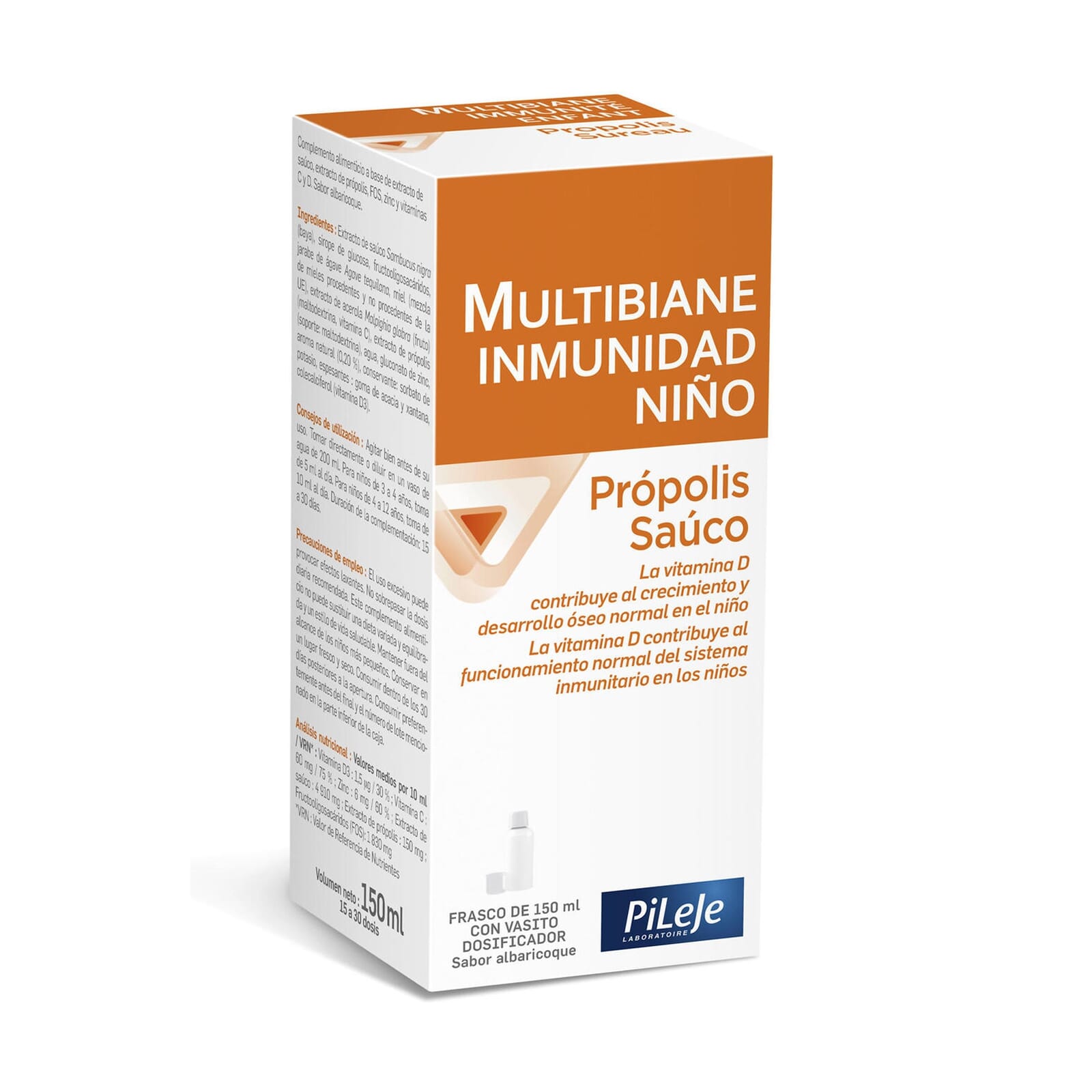 Multibiane Inmunidad Niño Própolis Saúco 150 ml