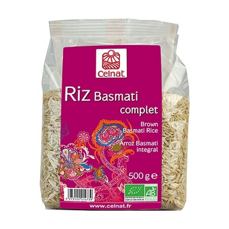 ARROZ BASMATI INTEGRAL BIO 500g
