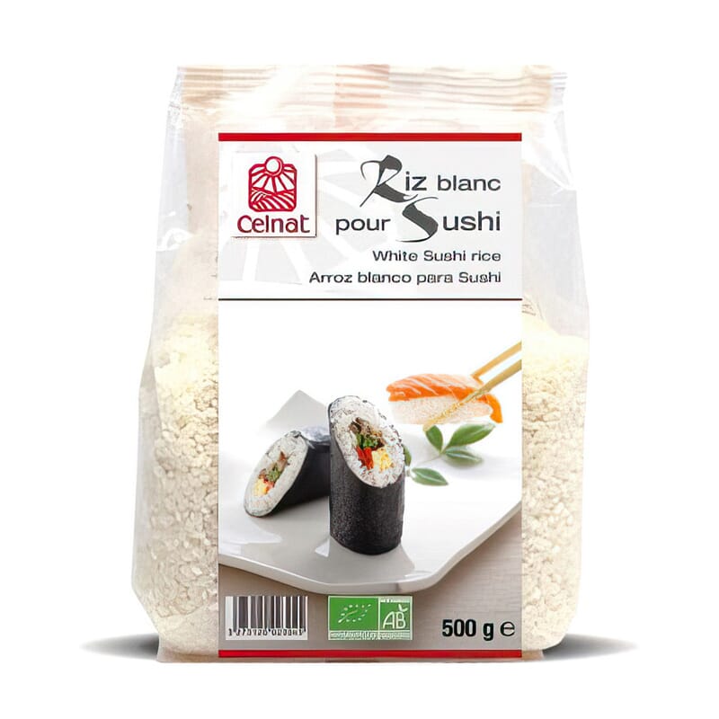Arroz Blanco Para Sushi Bio 500g