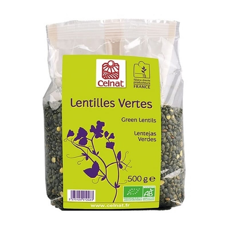 Lentilhas Verdes Bio  500g