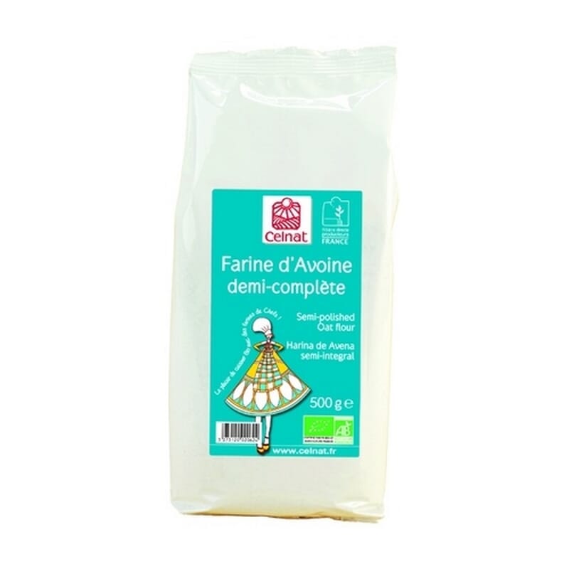 Harina De Avena Semi-Integral Bio 500g