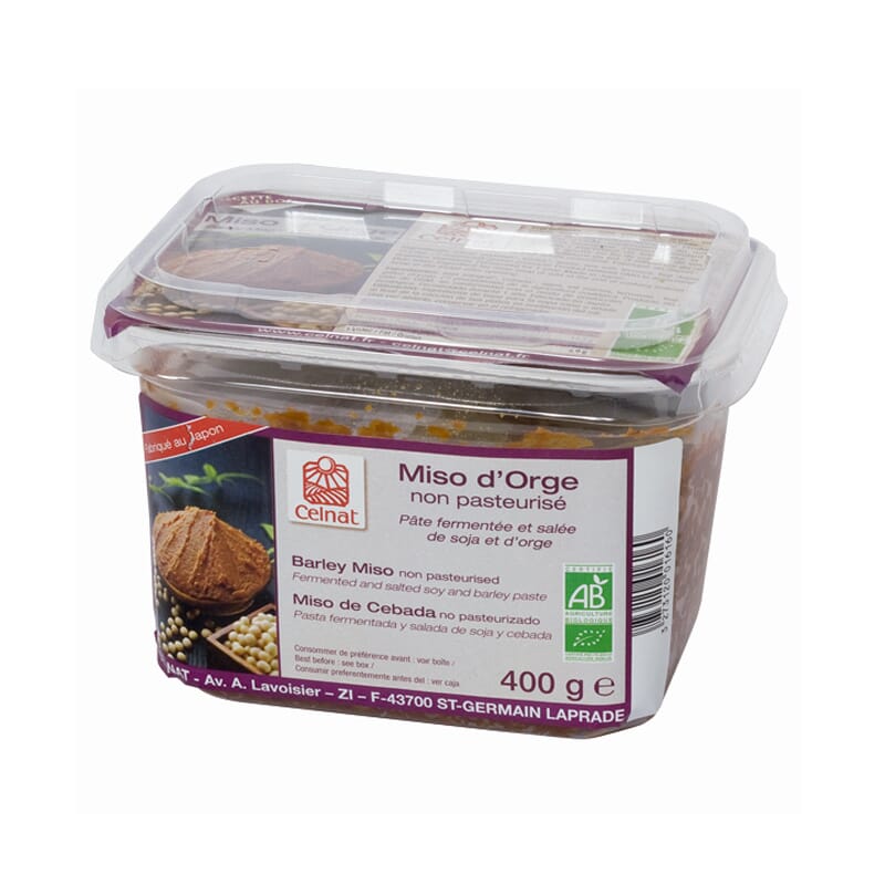 Miso De Cebada No Pasteurizado Bio 400g