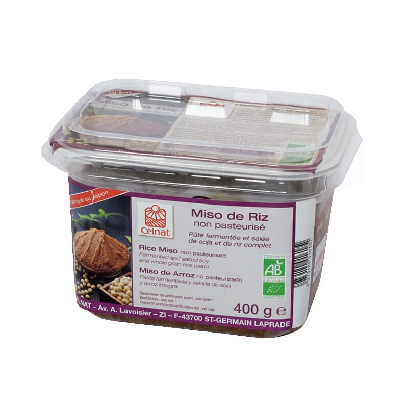 Miso De Arroz No Pasteurizado Bio 400g