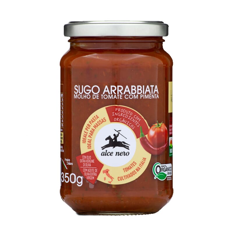 Salsa De Tomate Arrabiata Bio 350g