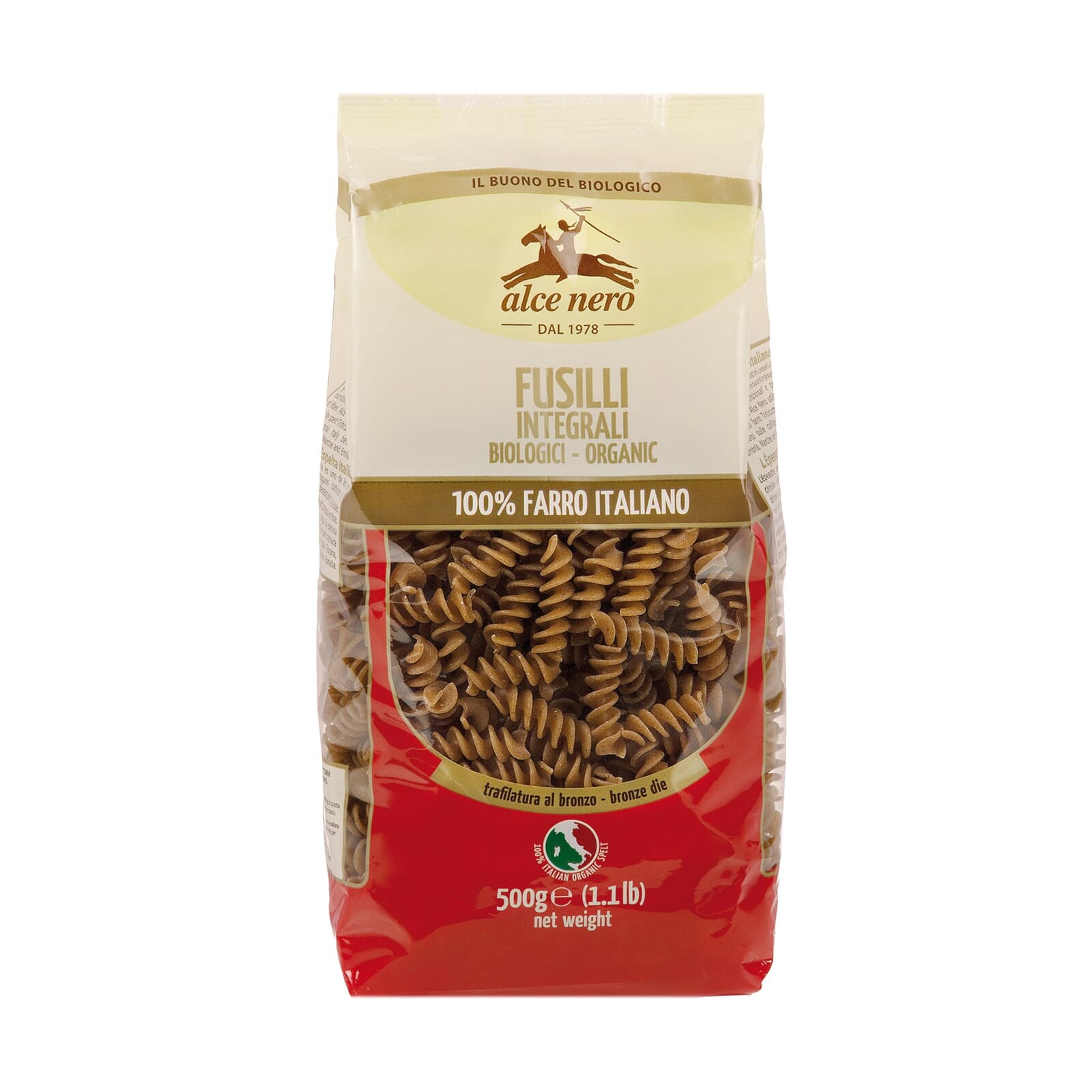 Fusilli De Espelta Integral Bio 500g