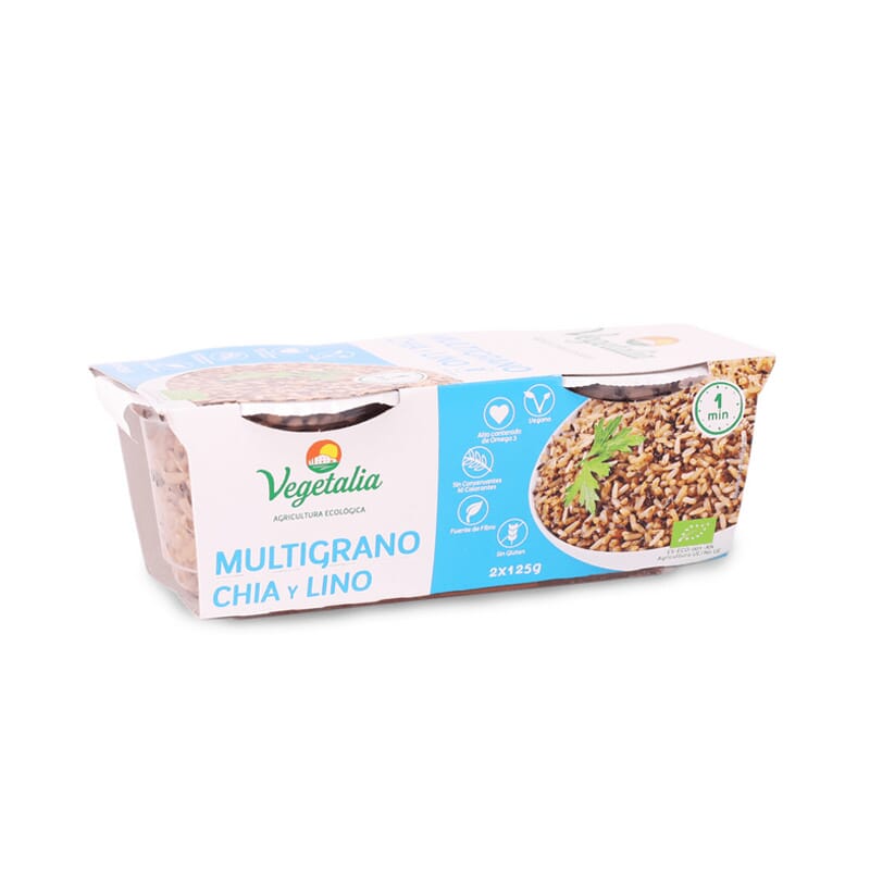 Multigrano Chia Y Lino Bio 125g 2 Uds