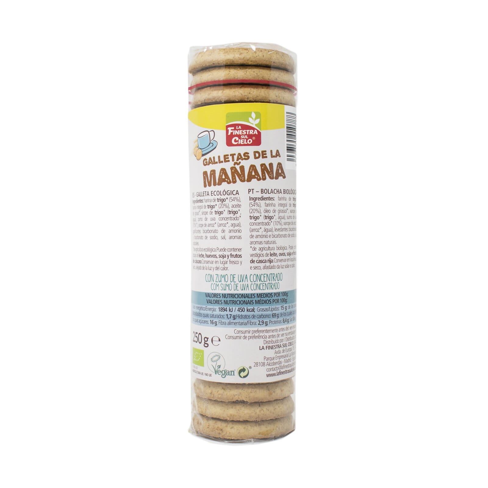 Galletas De La Mañana Bio 250g