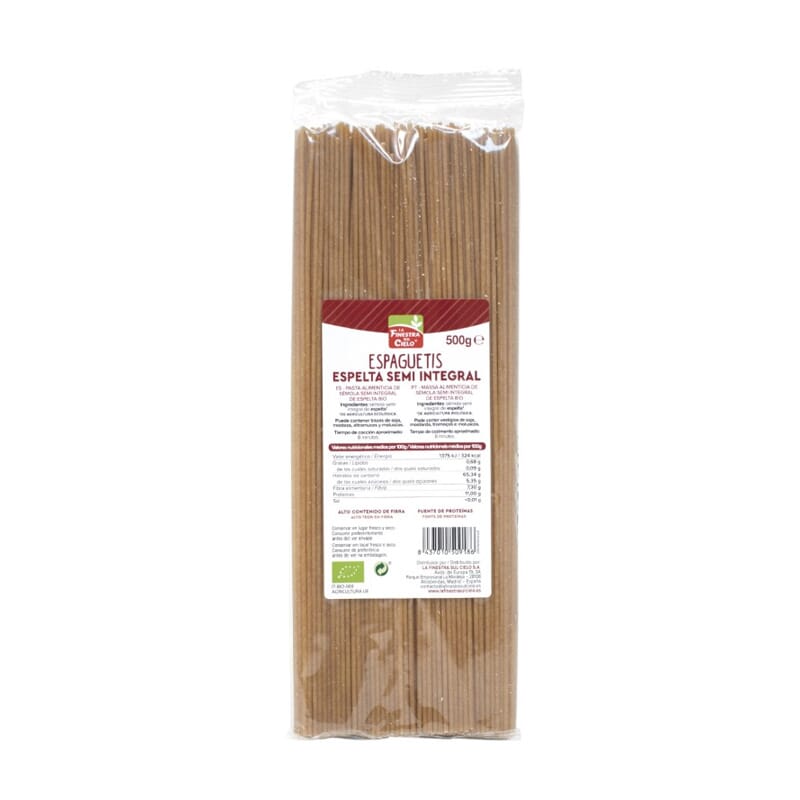 Espaguetis De Espelta Semi Integrales Bio 500g
