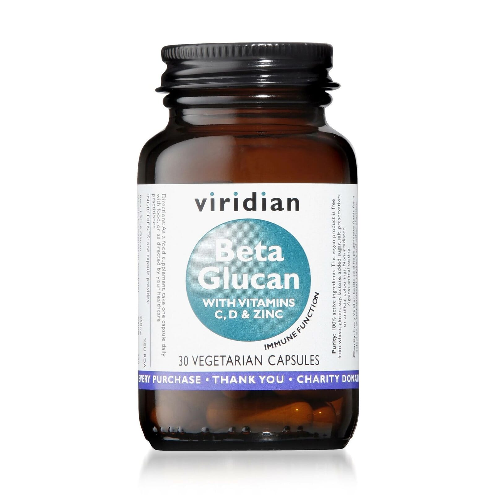 Beta Glucan 30 VCaps