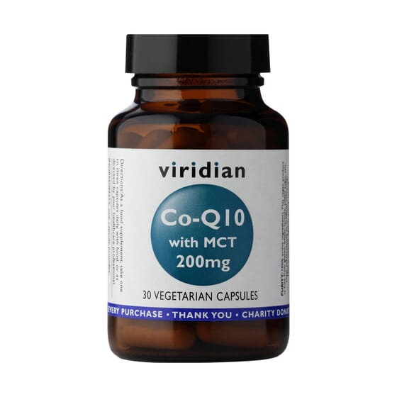 Co-Q10 Com MCT 100 mg 30 VCaps da Viridian