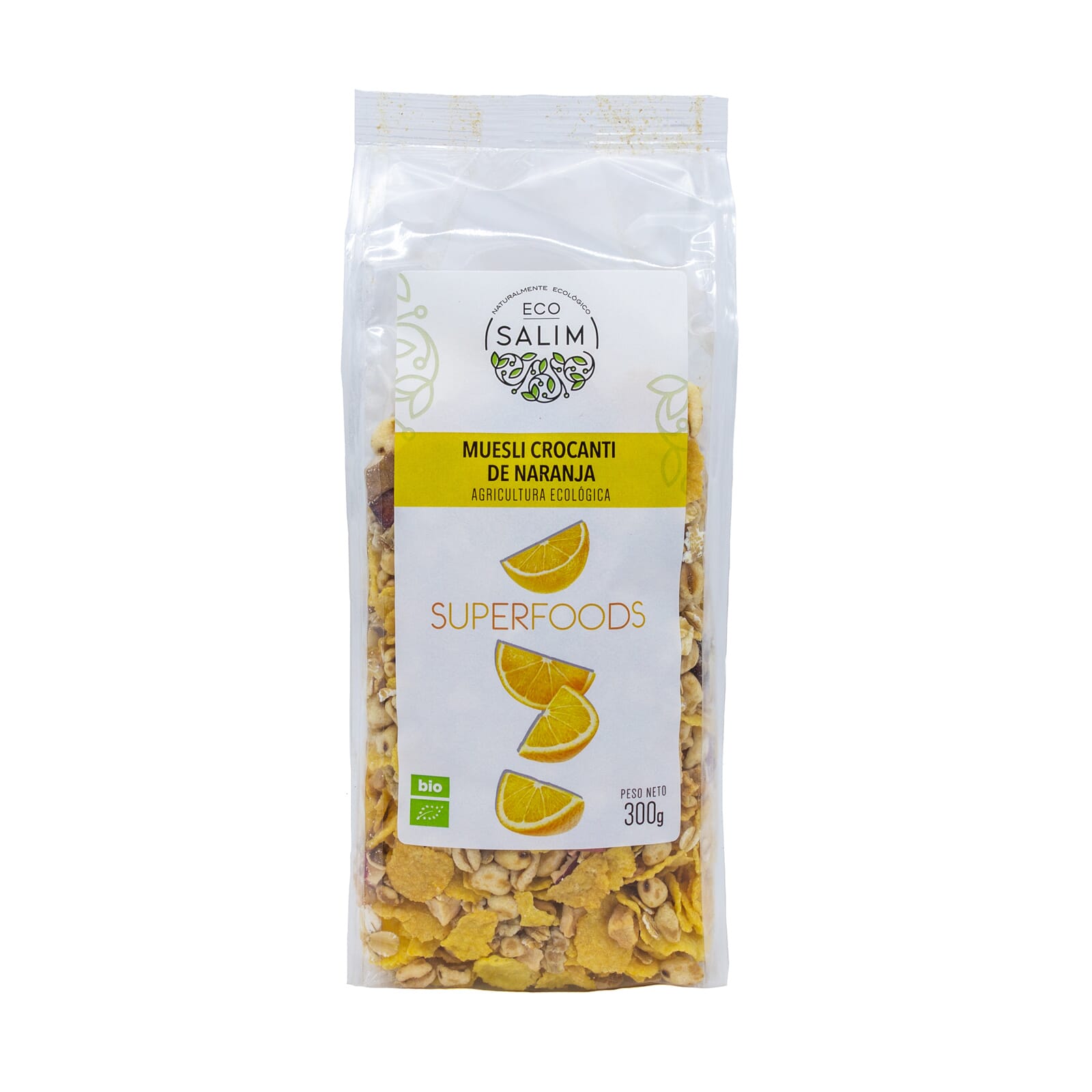 Muesli granen en vlokken van gedroogd fruit en kokos 300g