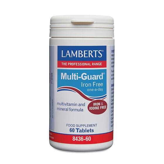Multi-Guard Iron Free 60 Comprimidos da Lamberts
