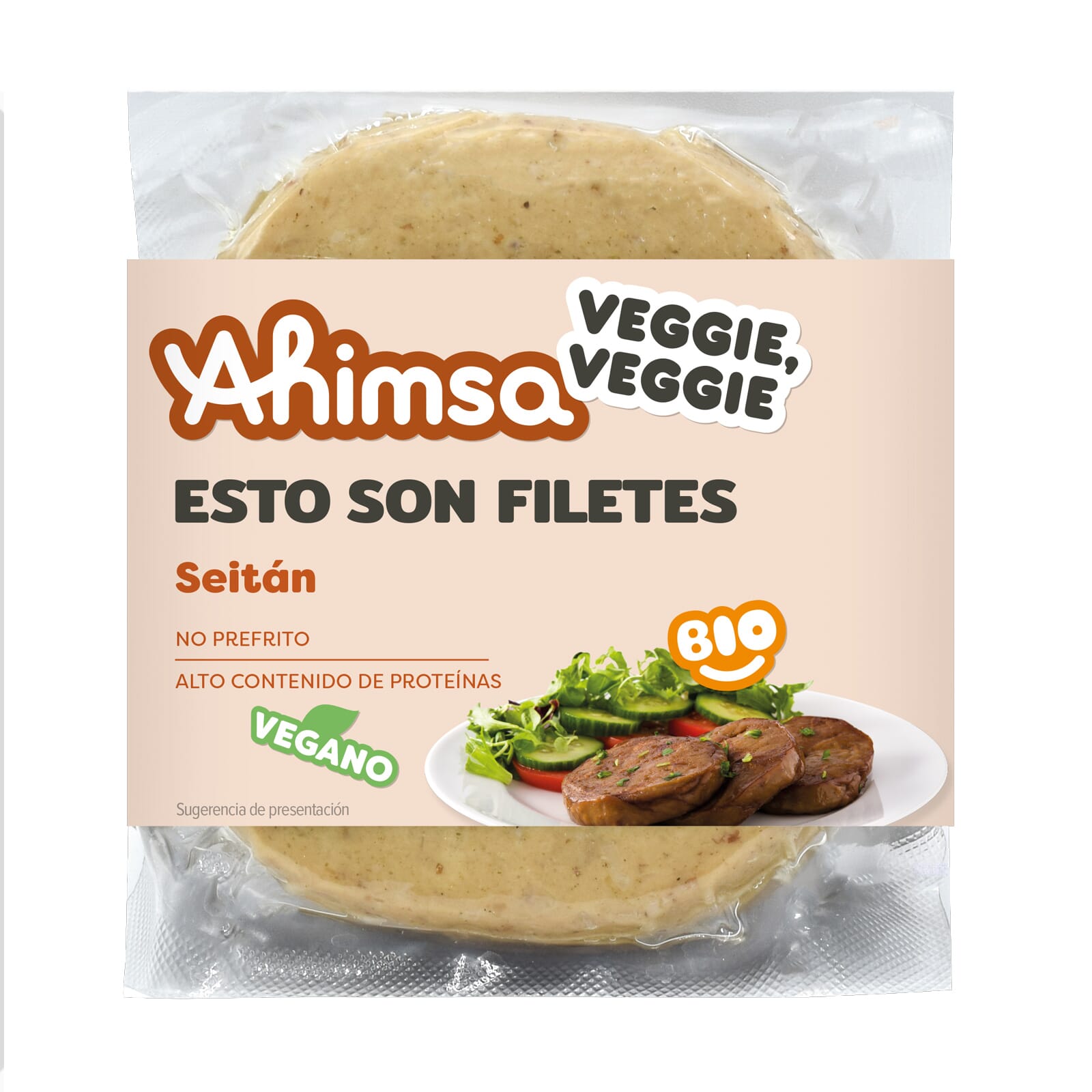 Filetes Seitán Vegano Bio 250g