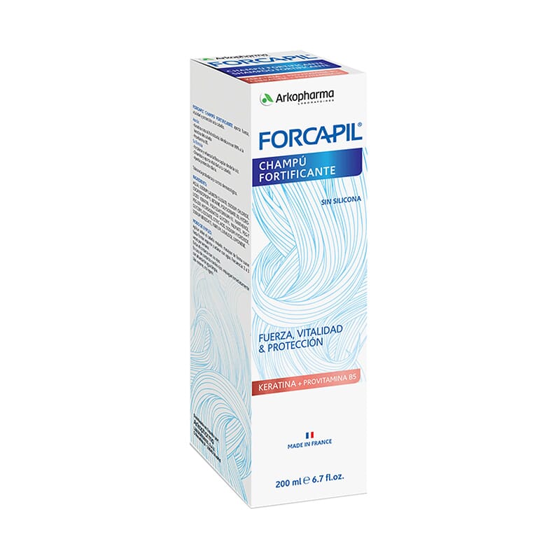 Forcapil Champú Fortificante Keratina + Provitamina B5 200 ml