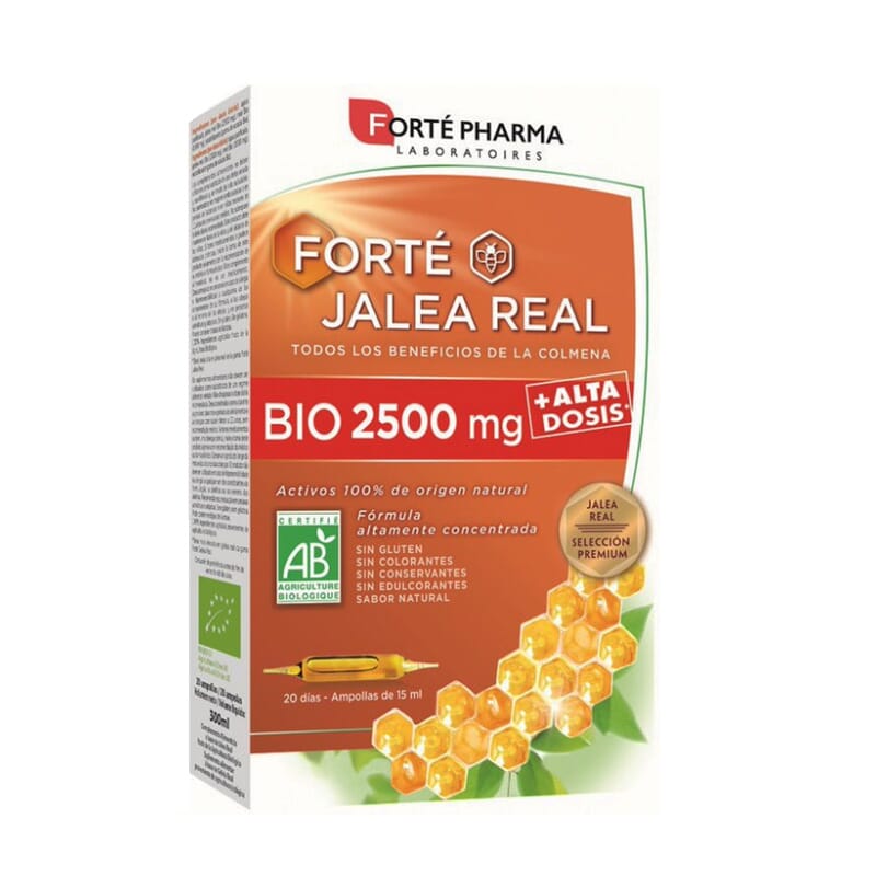 Forte Jalea Real Bio 2500 mg 20 Uds 15 ml