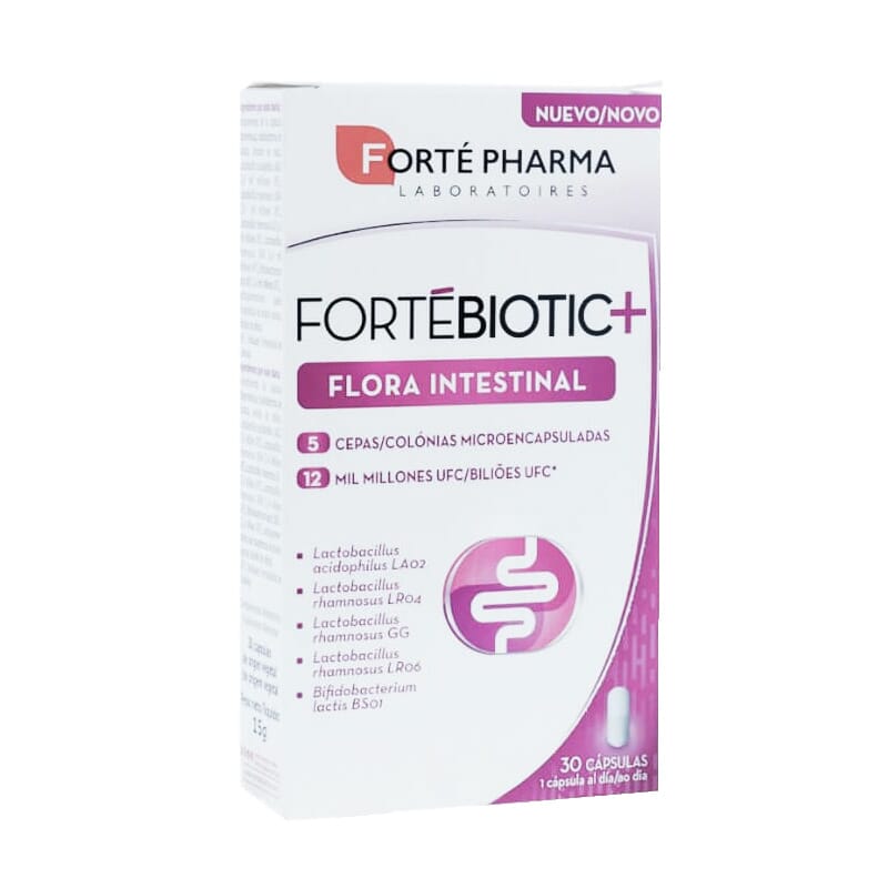 Fortébiotic+ Flora Intestinal 30 Caps