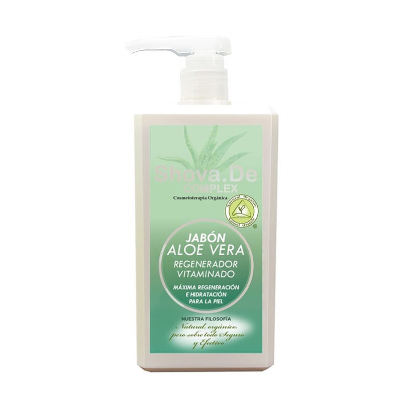 Jabón Aloe Vera Regenerador Vitaminado 1000 ml