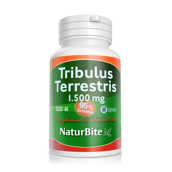 Tribulus Terrestris 1500 ml 60 Caps de NATURBITE